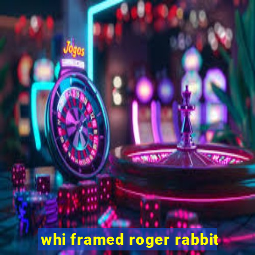 whi framed roger rabbit